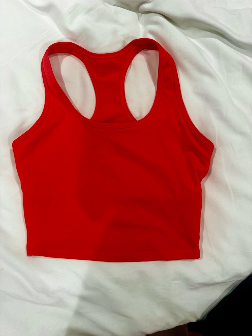 GAP Red Racerback Crop Bralette